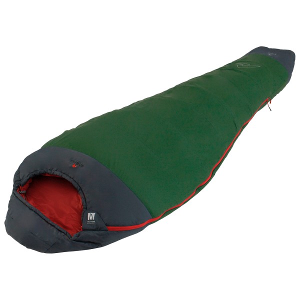 Robens - Snowfall I +2°C - Kunstfaserschlafsack Gr 220 x 80 x 51 cm grün von Robens