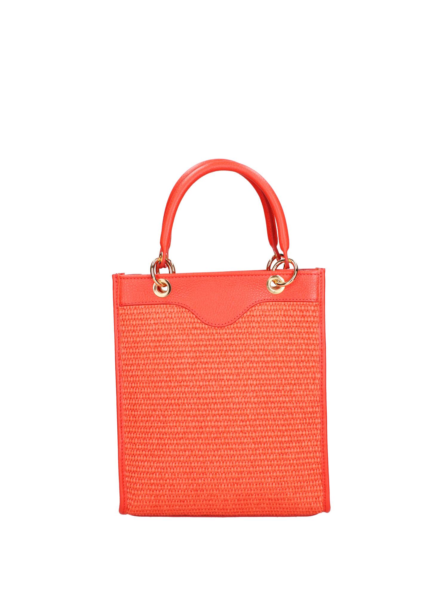 Handtasche Damen Orange ONE SIZE von Roberta Rossi