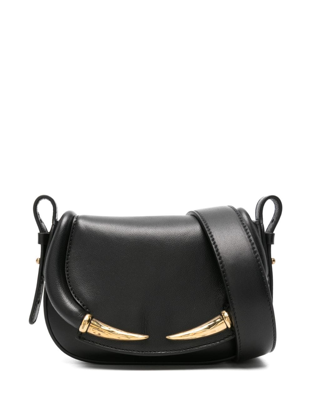 Roberto Cavalli Fang Bag leather shoulder bag - Black von Roberto Cavalli