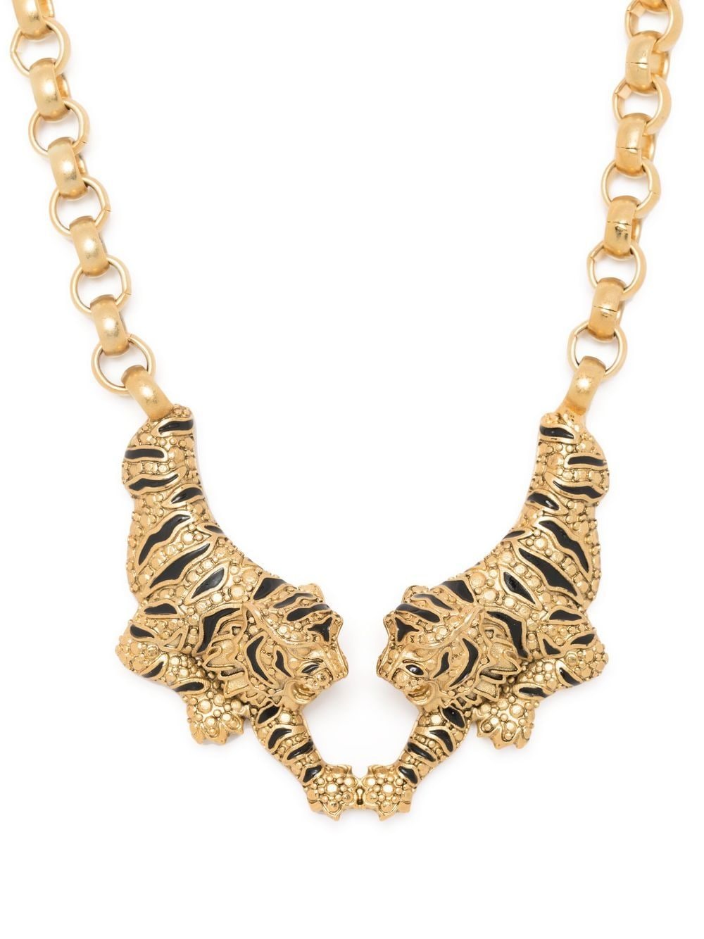 Roberto Cavalli Roar tiger-pendant necklace - Gold von Roberto Cavalli