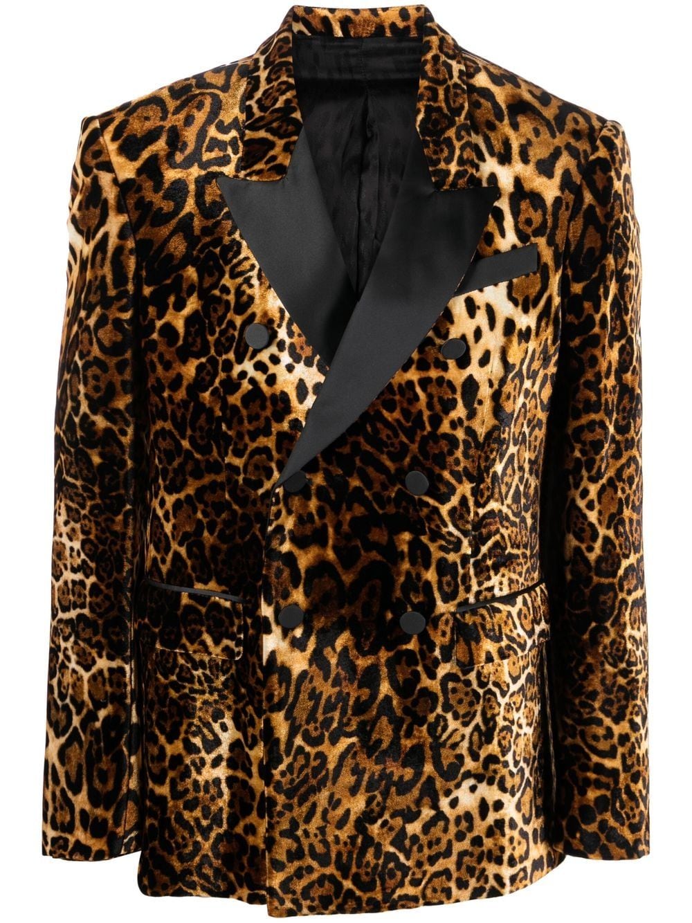 Roberto Cavalli leopard-print blazer - Neutrals von Roberto Cavalli