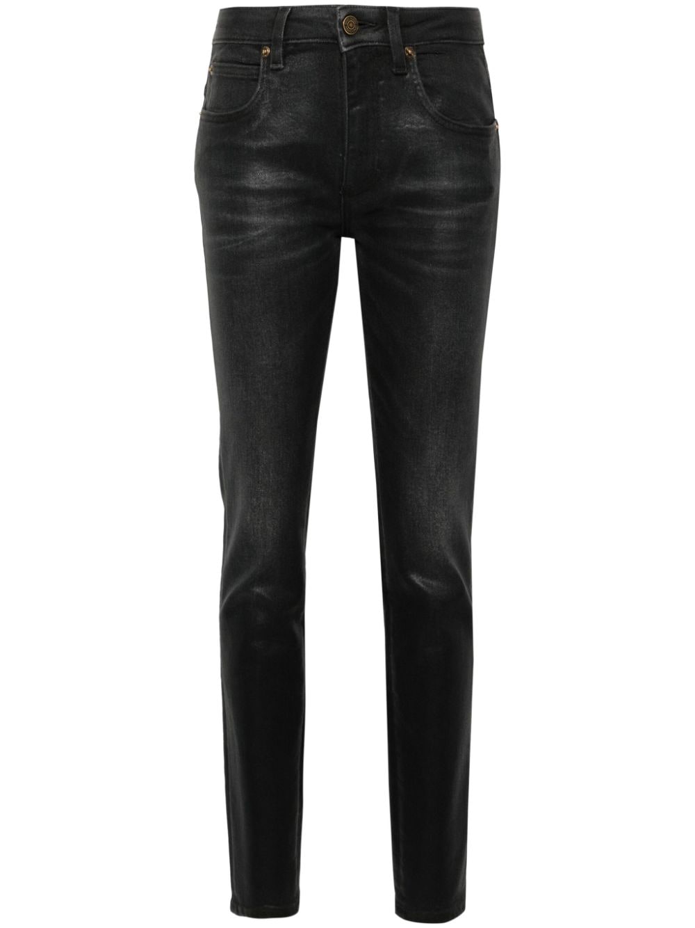 Roberto Cavalli mid-rise skinny jeans - Black von Roberto Cavalli