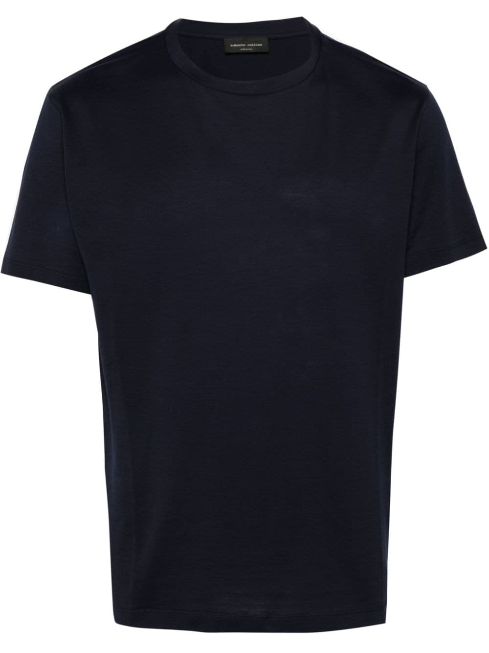 Roberto Collina crew-neck cotton T-shirt - Blue von Roberto Collina