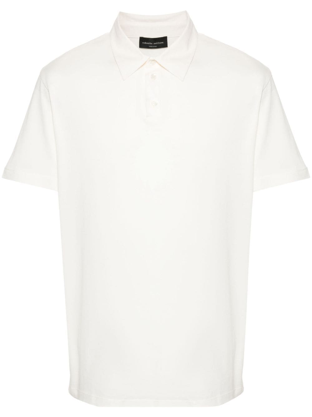 Roberto Collina jersey polo shirt - White von Roberto Collina