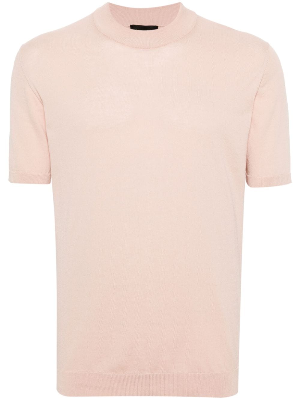 Roberto Collina mock-neck cotton jumper - Pink von Roberto Collina