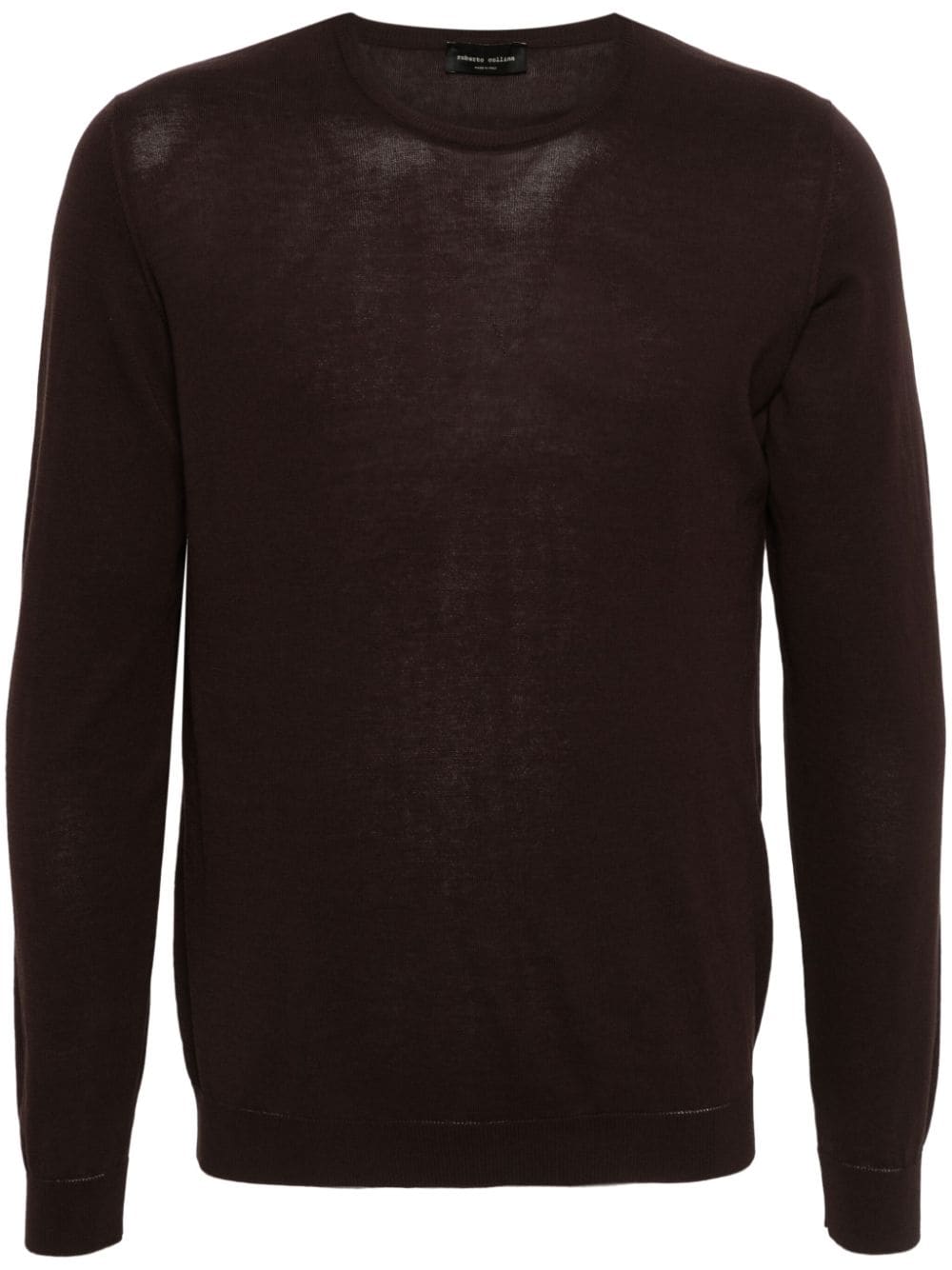 Roberto Collina ribbed cotton jumper - Brown von Roberto Collina