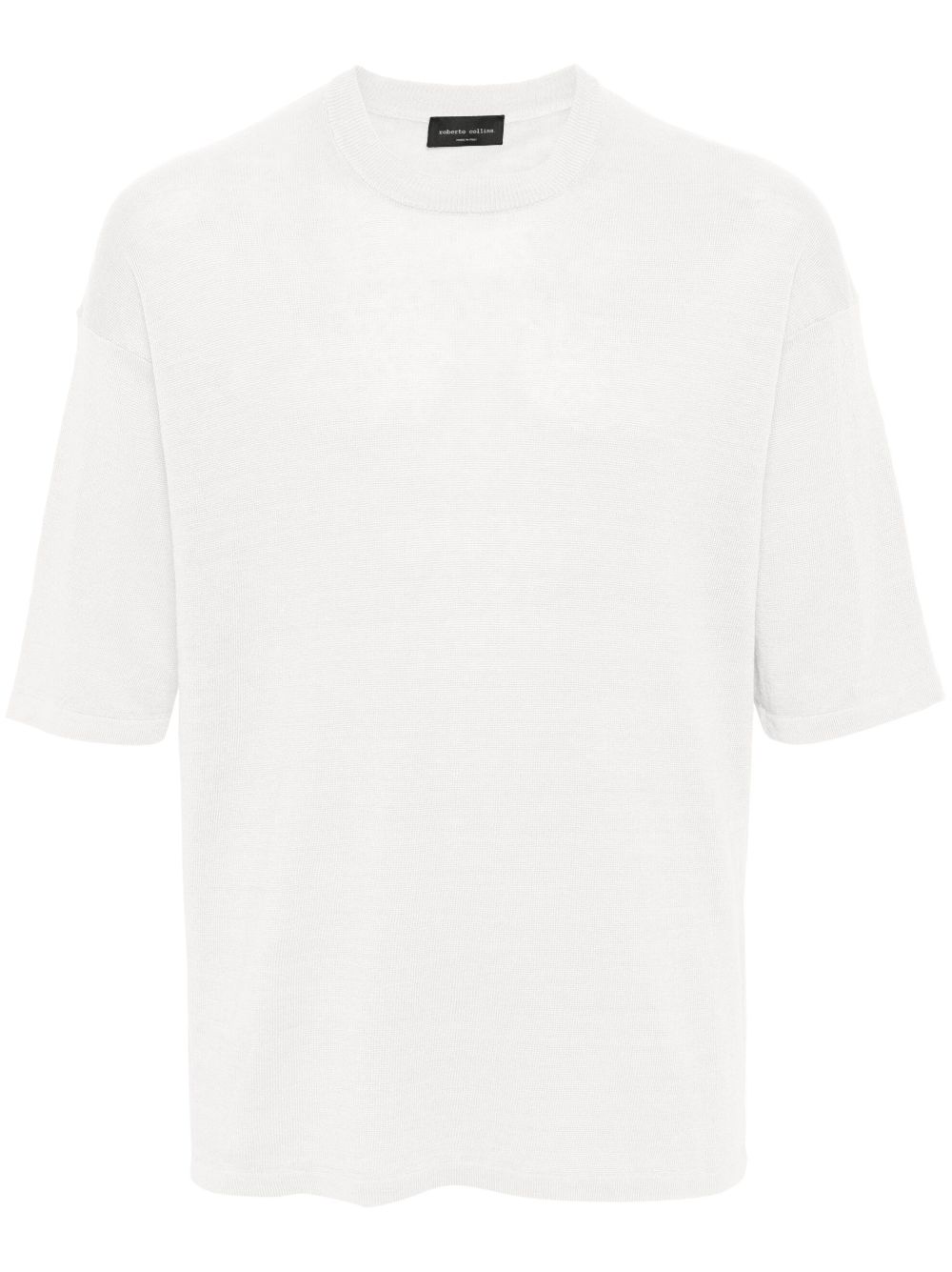 Roberto Collina short-sleeve linen T-shirt - White von Roberto Collina