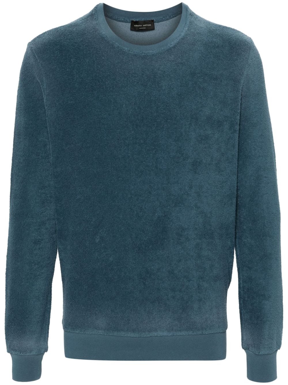 Roberto Collina terry-cloth sweatshirt - Blue von Roberto Collina