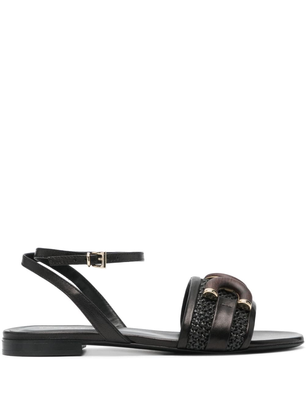 Roberto Festa Elvas leather sandals - Black von Roberto Festa