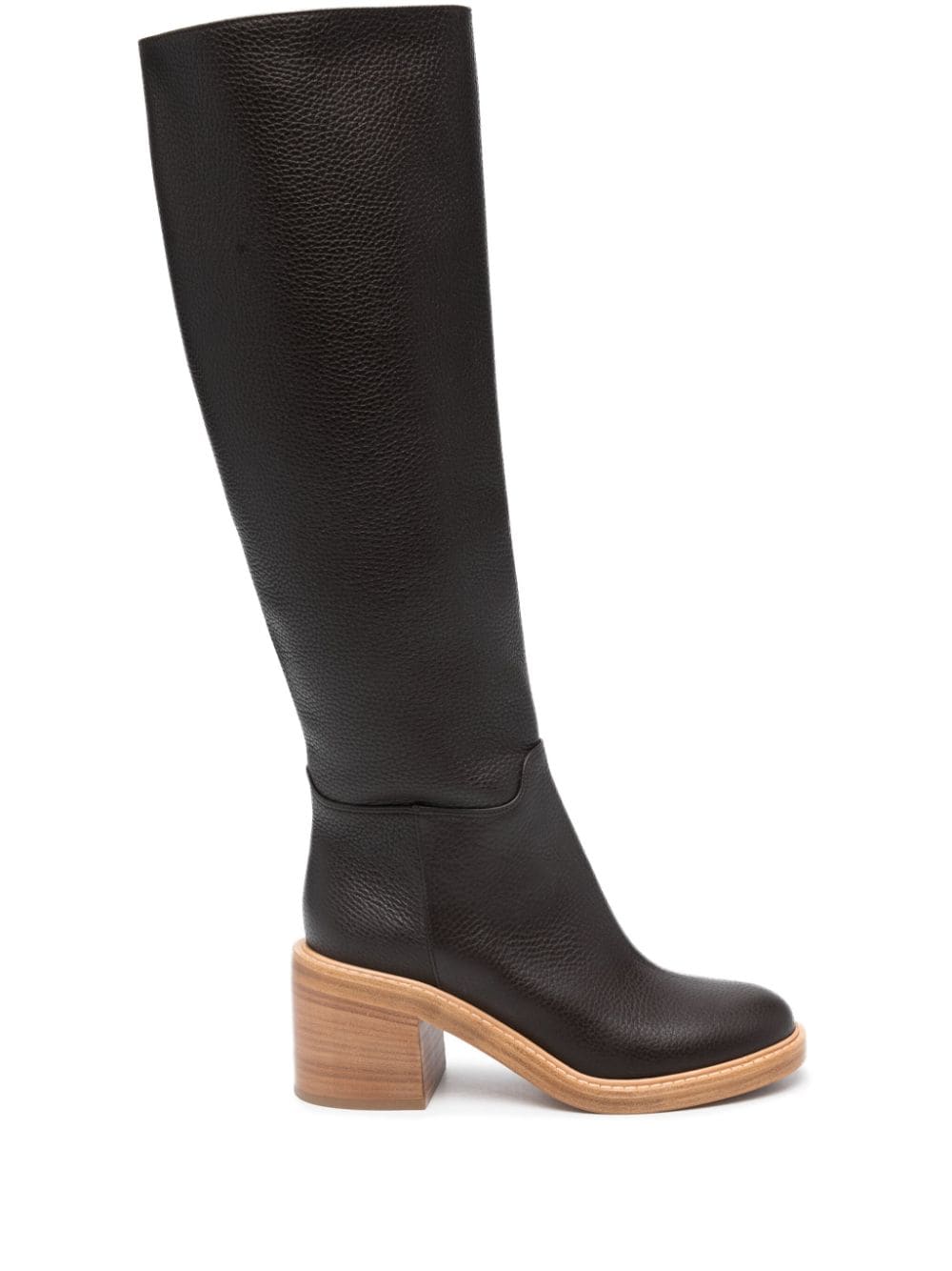 Roberto Festa Tannery 50mm knee-high leather boots - Brown von Roberto Festa