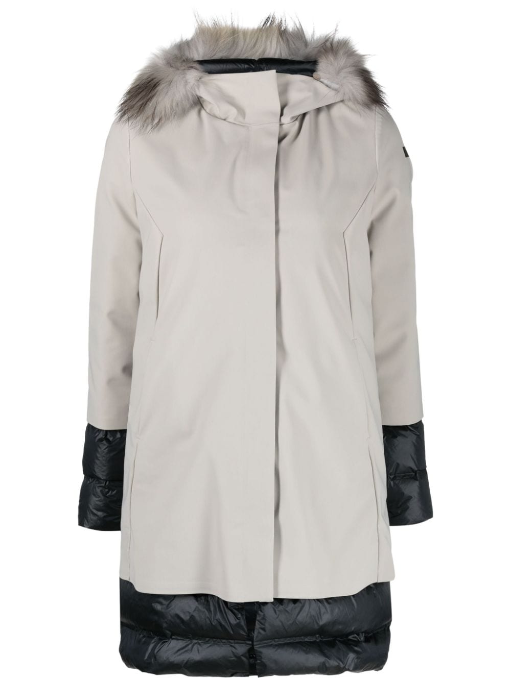 RRD layered padded coat - Grey