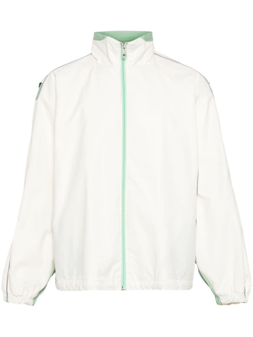 Robyn Lynch piping-detailed zip-up jacket - White von Robyn Lynch