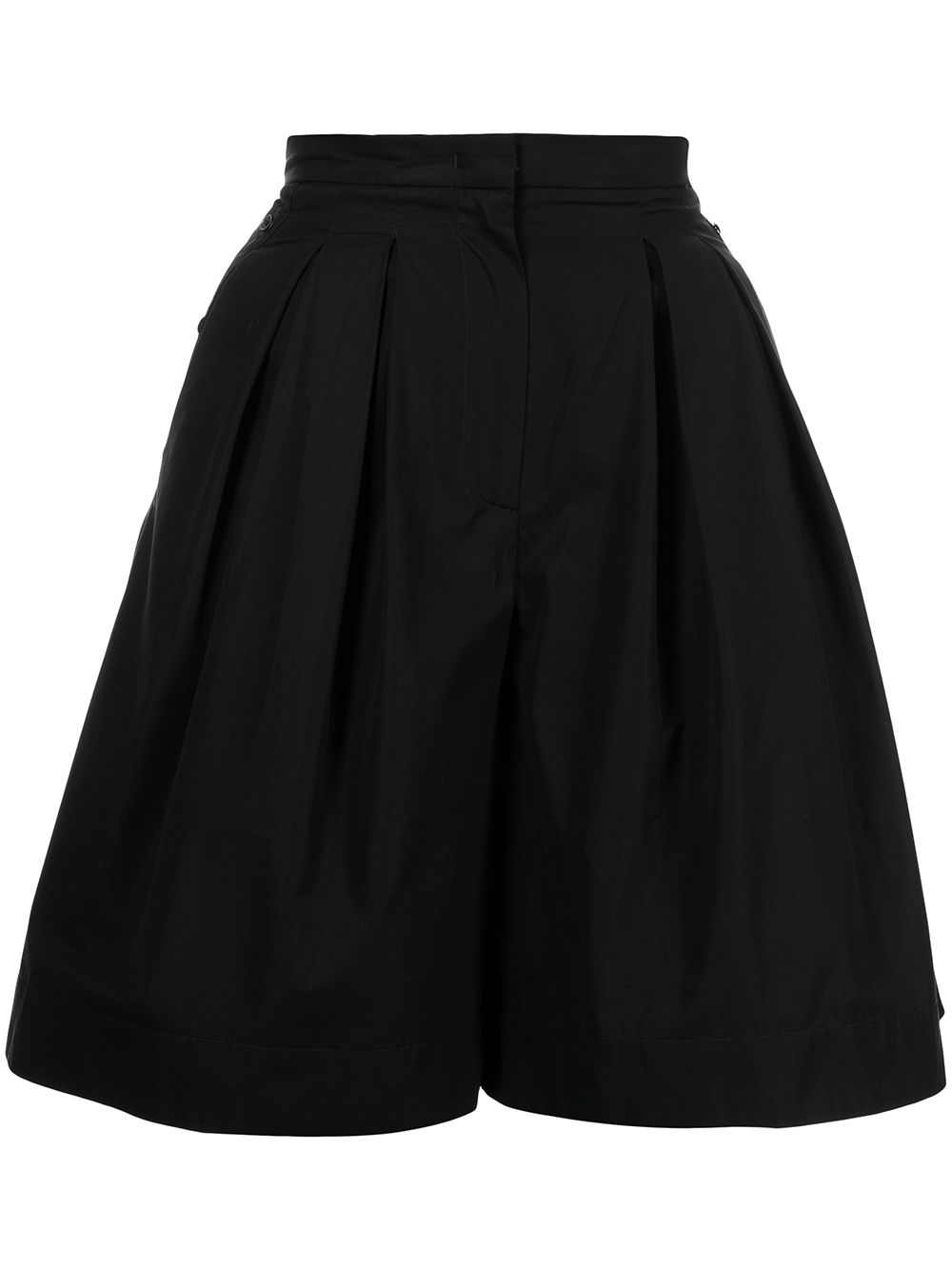 Rochas high-waisted knee-length shorts - Black von Rochas