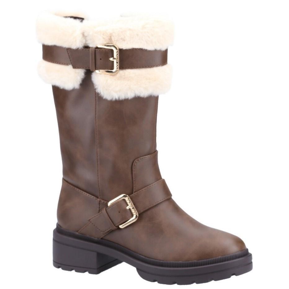 Kniehohe Stiefel Igloo Damen Braun 37 von Rocket Dog