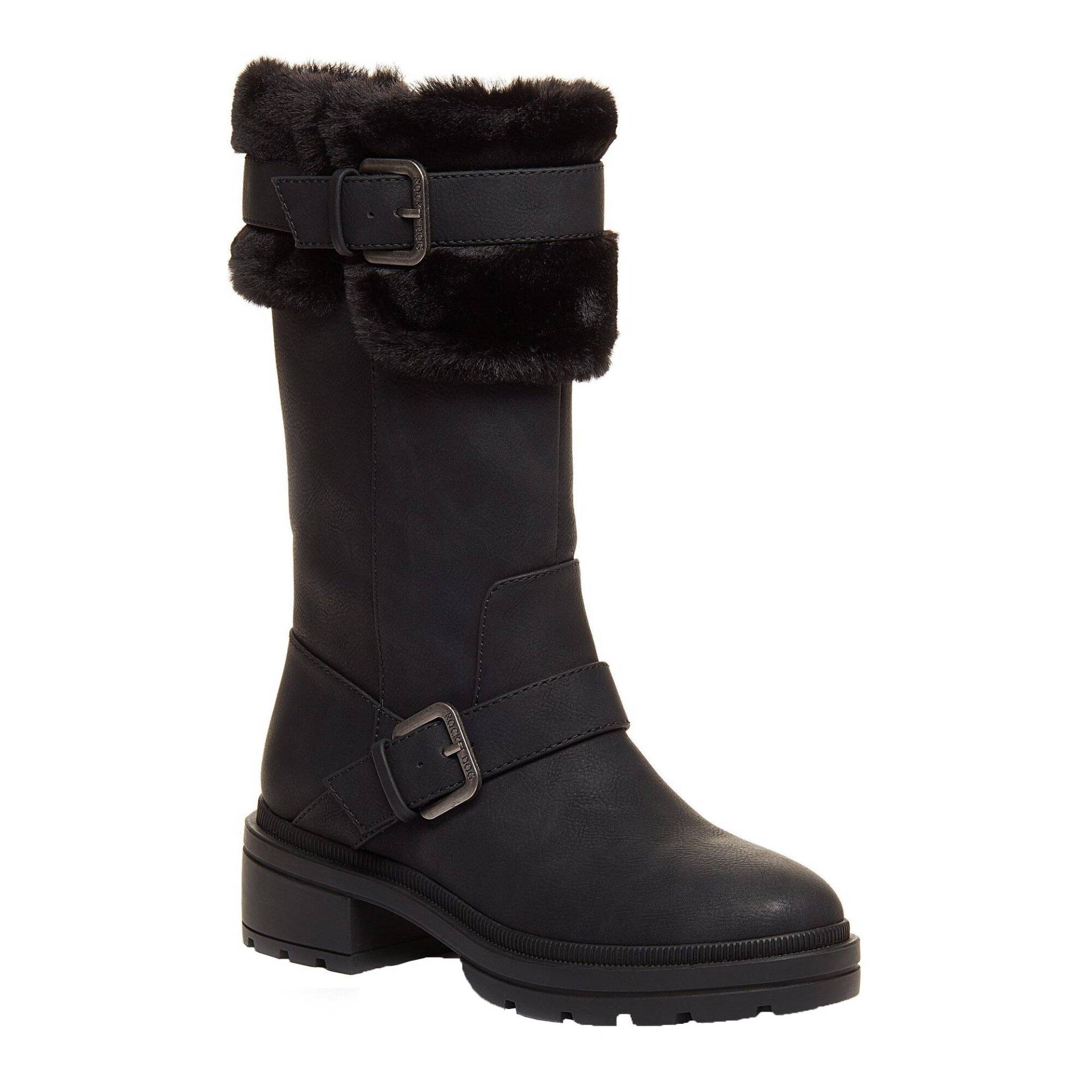 Halbhohe Stiefel "iglu" Damen Schwarz 38 von Rocket Dog