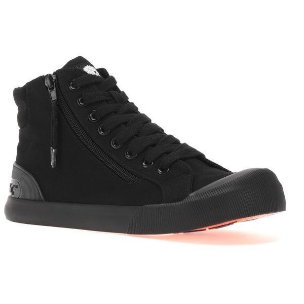 Schuhe Jazzin Hi 12a, Segeltuch Damen Schwarz 41 von Rocket Dog