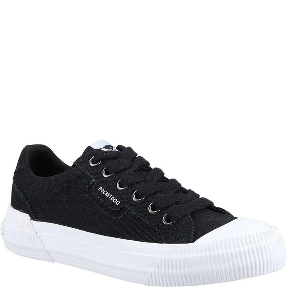 Sneaker Cheery 12a, Canvas Damen Schwarz 36 von Rocket Dog