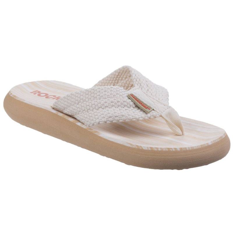 Sunset Slip On Sandale Damen Creme 36 von Rocket Dog