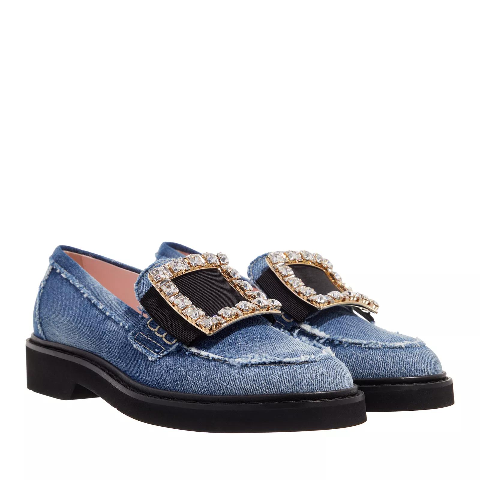 Roger Vivier Loafers & Ballerinas - Rangers Buck Loafer - Gr. 37 (EU) - in Blau - für Damen von Roger Vivier