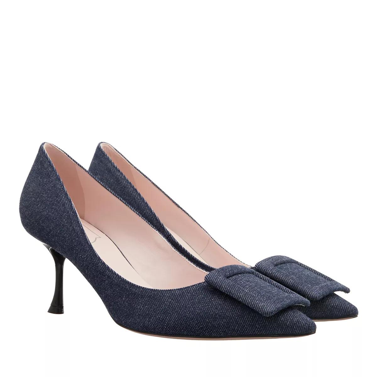 Roger Vivier Pumps & High Heels - Casual Style Plain Pin Heels Party Style - Gr. 38 (EU) - in Blau - für Damen von Roger Vivier