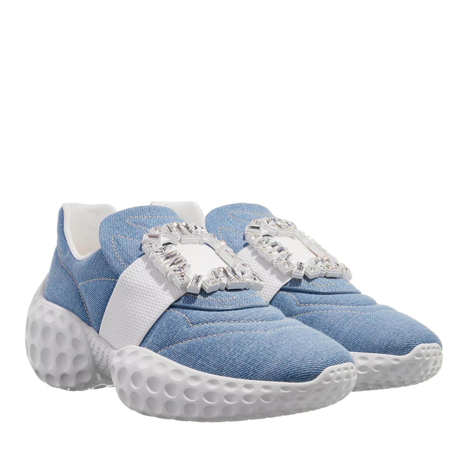 Roger Vivier Sneakers - Viv Run Platform Rubber Sole Casual Style - Gr. 38 (EU) - in Blau - für Damen von Roger Vivier