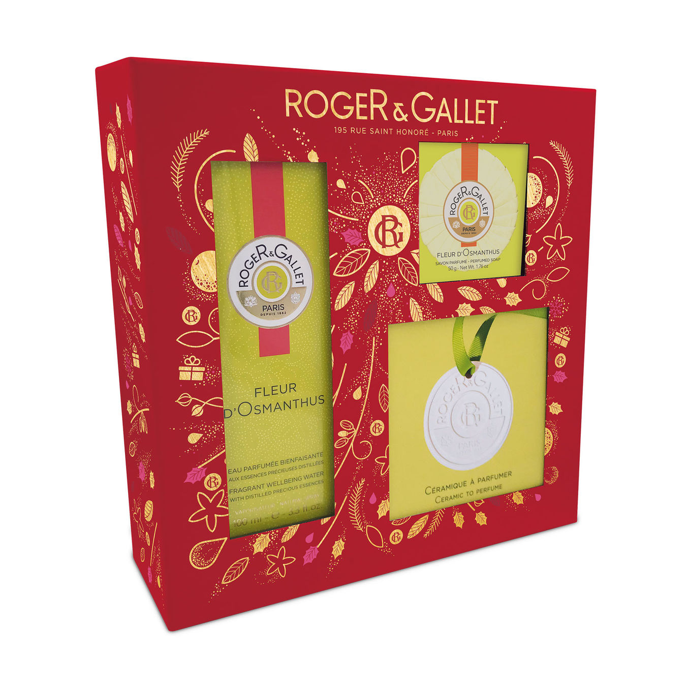 Roger&Gallet Fleur d'Osmanthus Set 3ST Damen Roger&Gallet Fleur d'Osmanthus Set 3ST Damen von Roger&Gallet