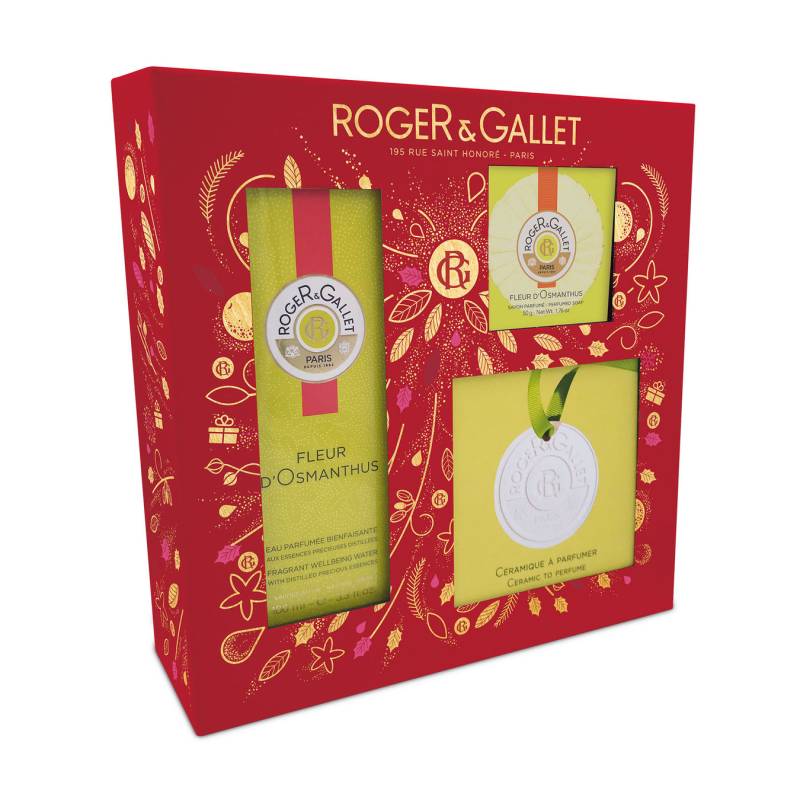 Roger&Gallet Fleur d'Osmanthus Set 3ST Damen von Roger&Gallet