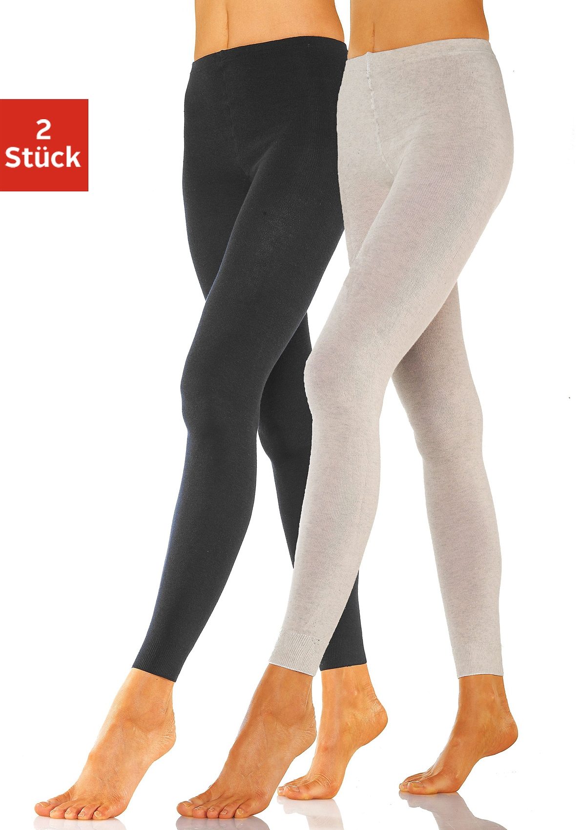 Rogo Strickleggings, (Packung, 2 tlg.) von Rogo