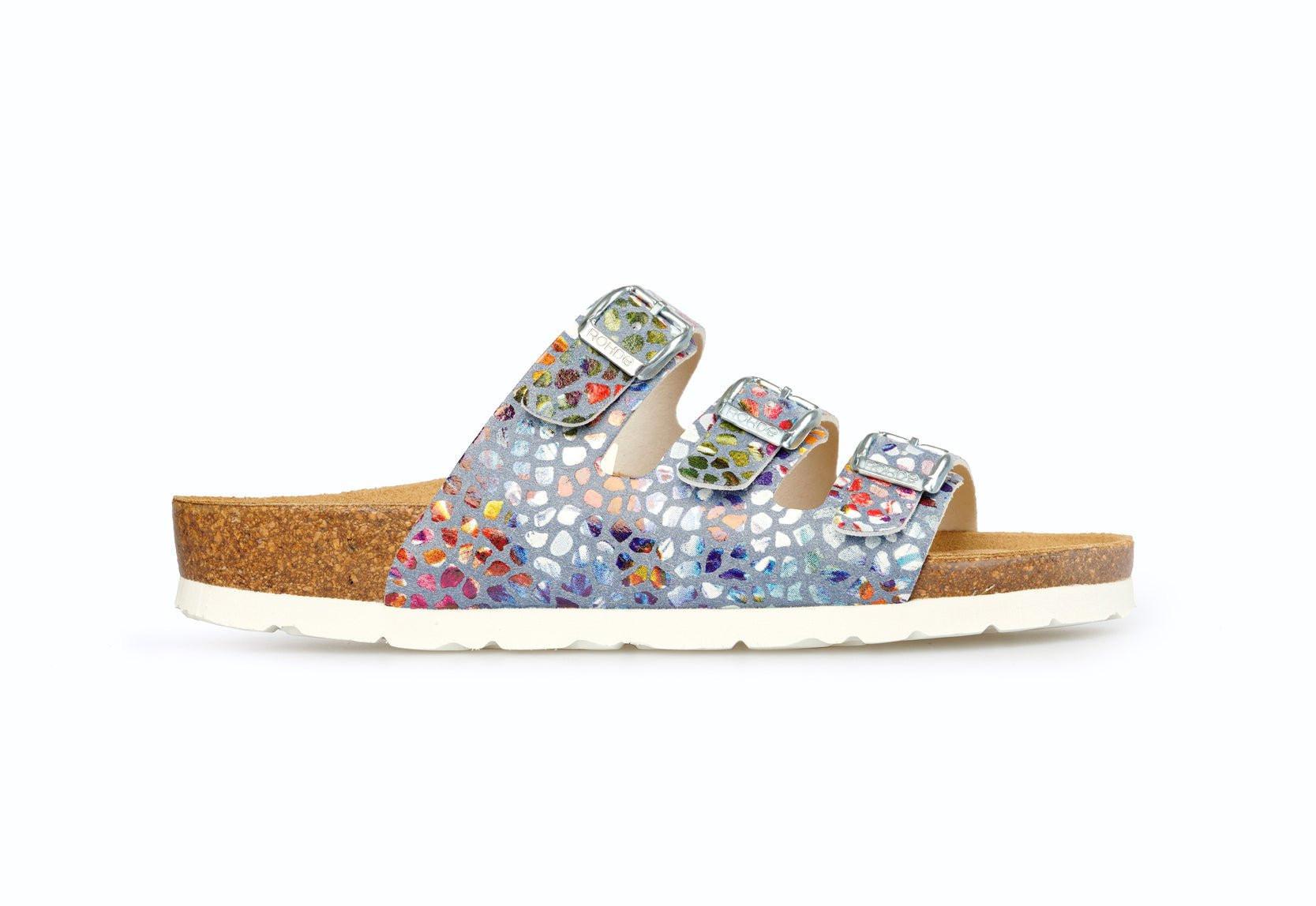 Alba - Synthetik Sandale Damen Multicolor 38 von Rohde