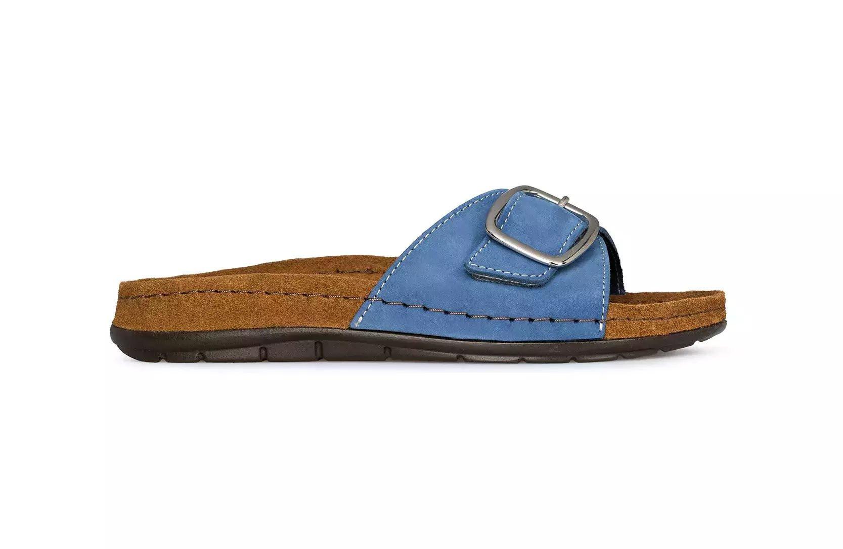 Rodigo-d - Leder Sandale Damen Blau 39 von Rohde