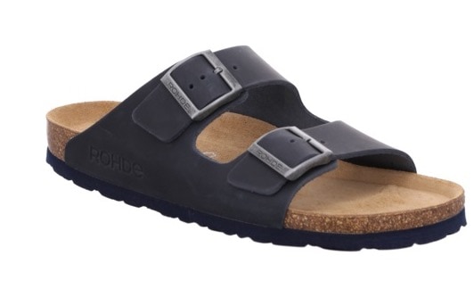 Rohde Pantolette »Grado«, Sommerschuh, Schlappen, Poolslides, ergonomisch geformtes Fussbett von Rohde