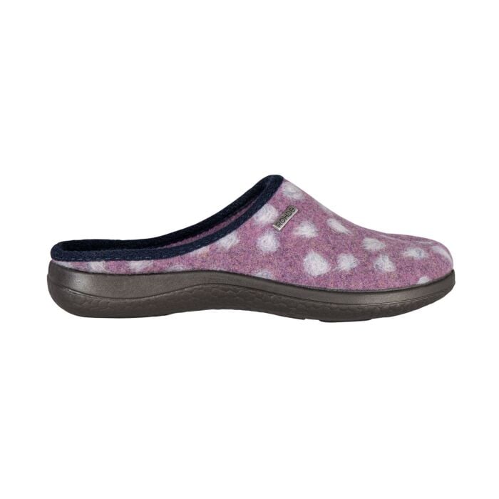 Rohde Pantolette für Damen aus Filz violett, 39 von Rohde