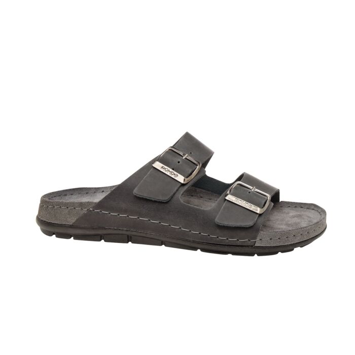Rohde Pantolette für Herren anthrazit Rohde Pantolette für Herren anthrazit von Rohde