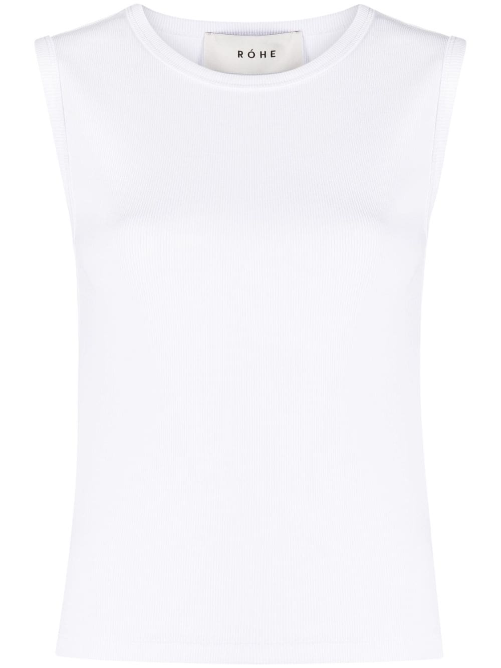 Róhe organic cotton-blend tank top - White von Róhe