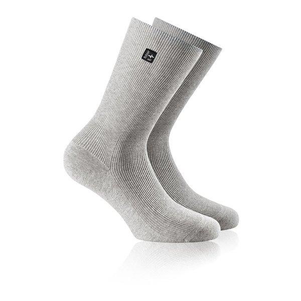 Wadenlange Socken Herren Grau 43-44 von Rohner Advanced