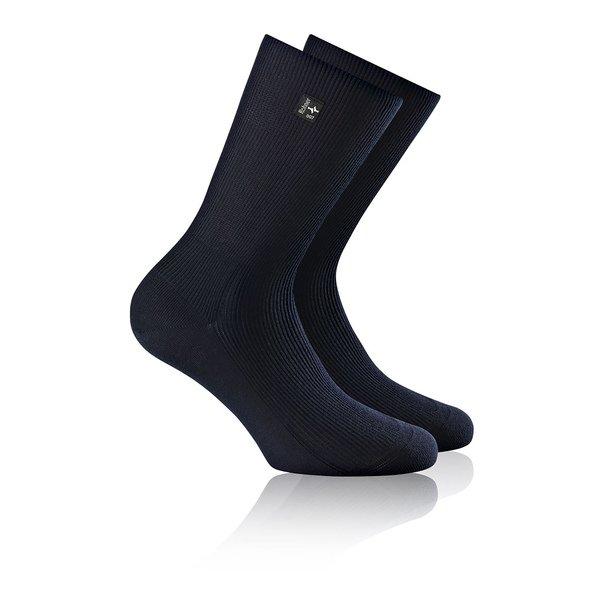 Wadenlange Socken Herren Marine 45-46 von Rohner Advanced