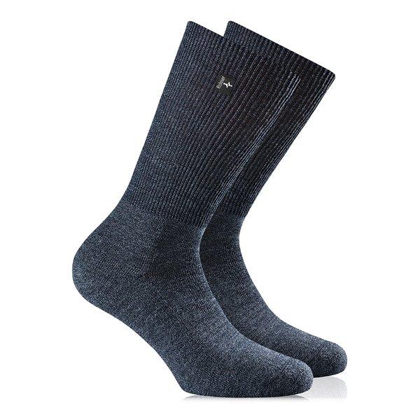 Trekkingsocken Damen Blau Denim 39-41 von Rohner