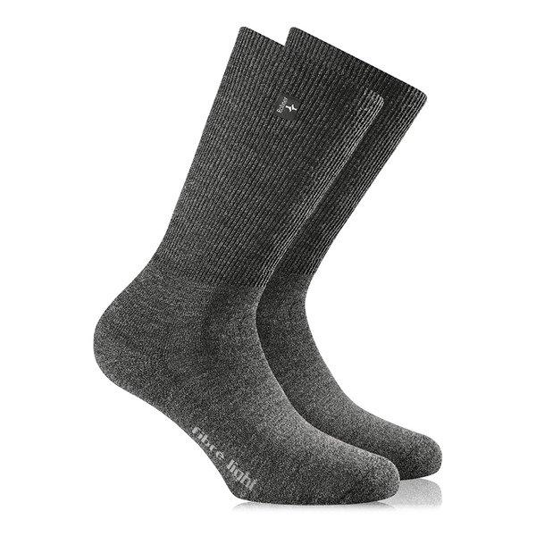 Trekkingsocken Damen Dunkelgrau 42-44 von Rohner