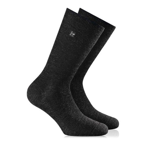 Wadenlange Socken Herren Anthrazit 45-46 von Rohner