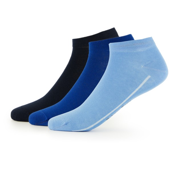 Rohner - Basic Sneaker (3-Pack) - Multifunktionssocken Gr 43-46 blau von Rohner