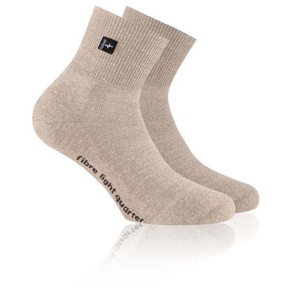 Rohner - Fibre Light Quarter - Multifunktionssocken Gr 44-46 beige von Rohner