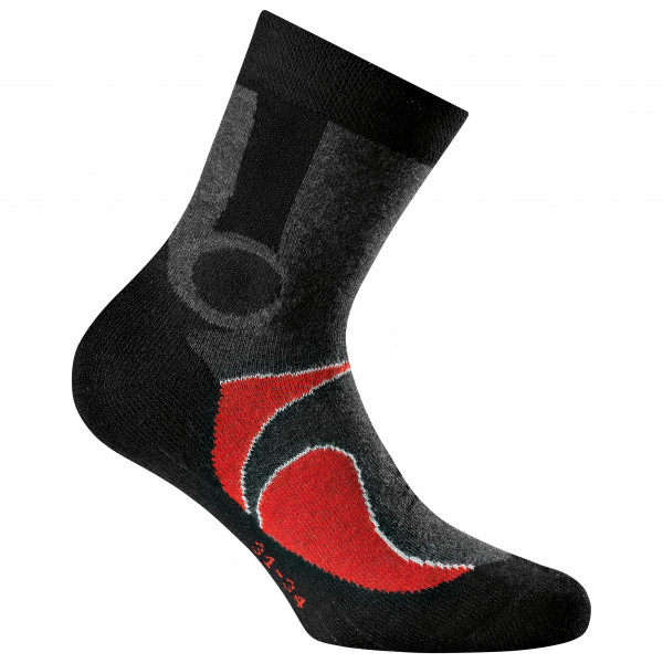 Rohner - Kid's Basic Trekking 2er Pack - Wandersocken Gr 23-26 schwarz Rohner - Kid's Basic Trekking 2er Pack - Wandersocken Gr 23-26 schwarz von Rohner