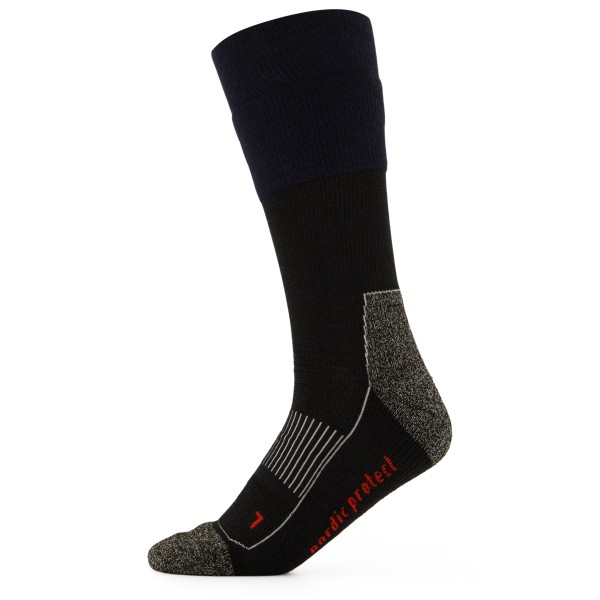 Rohner - Nordic Protect L/R - Skisocken Gr 36-38;39-41 grau/schwarz;schwarz von Rohner
