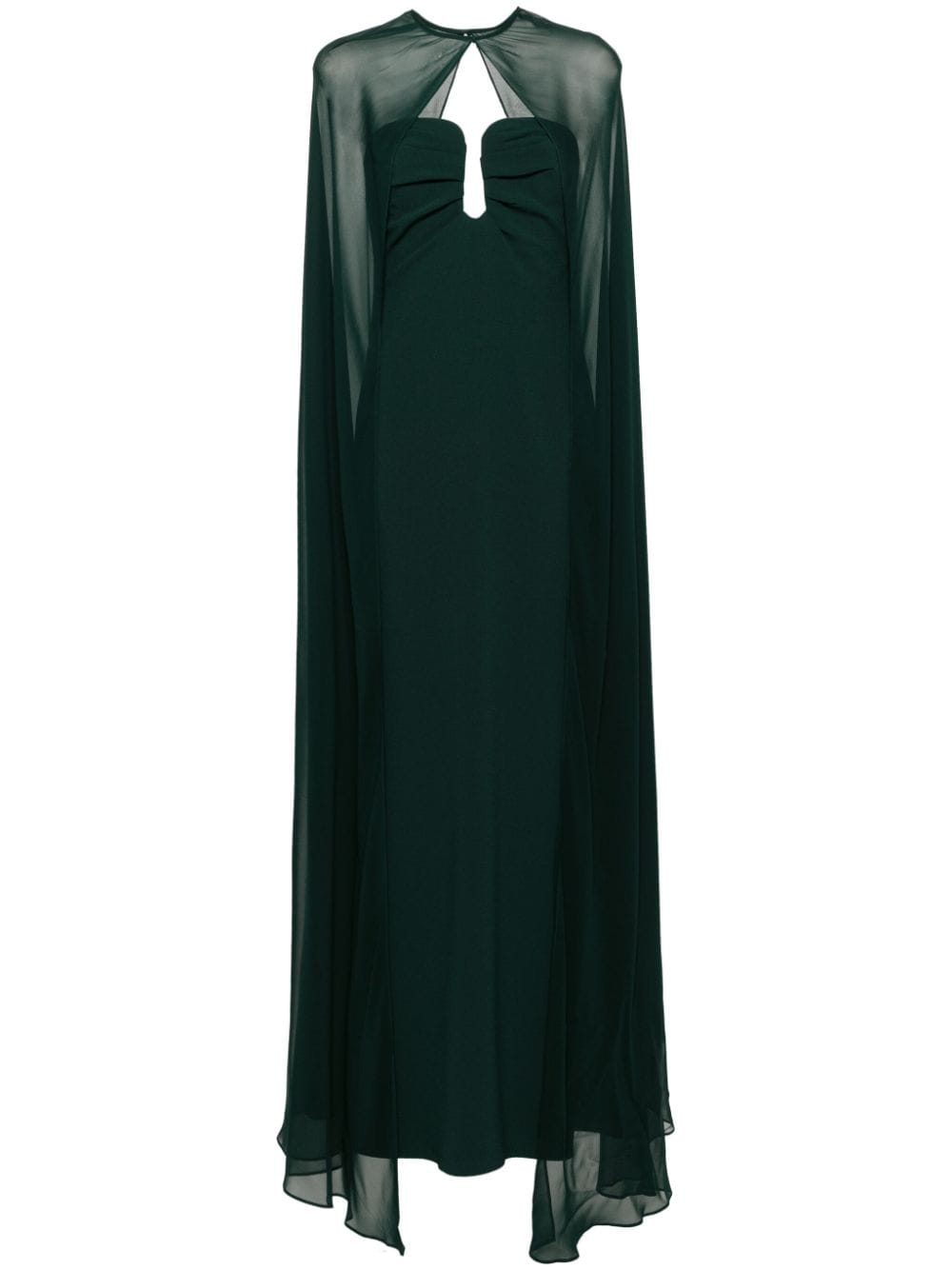 Roland Mouret strapless crepe gown - Green von Roland Mouret