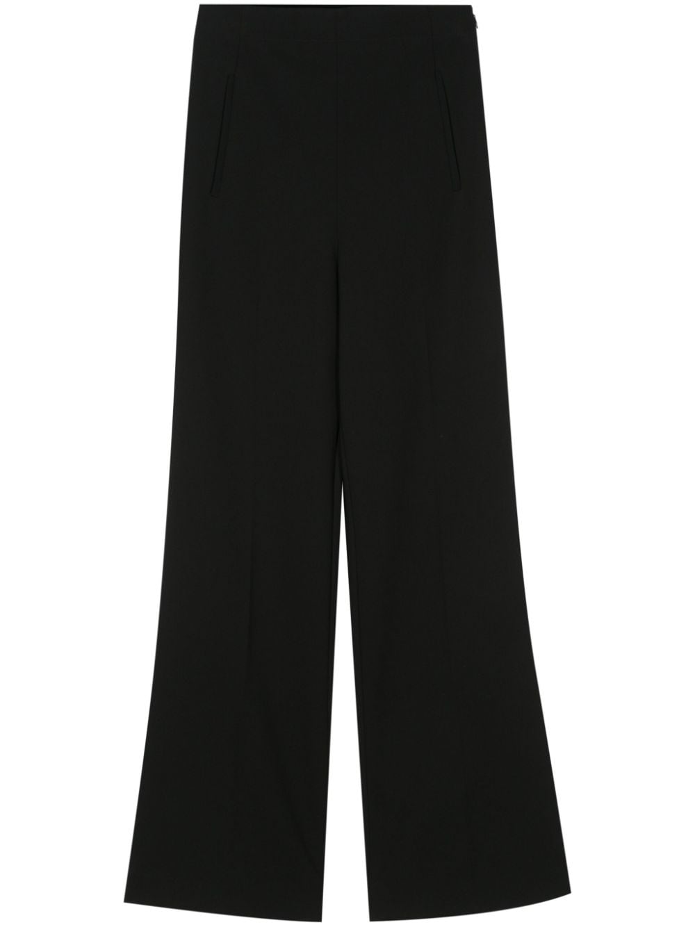 Roland Mouret wide-leg cady trousers - Black von Roland Mouret