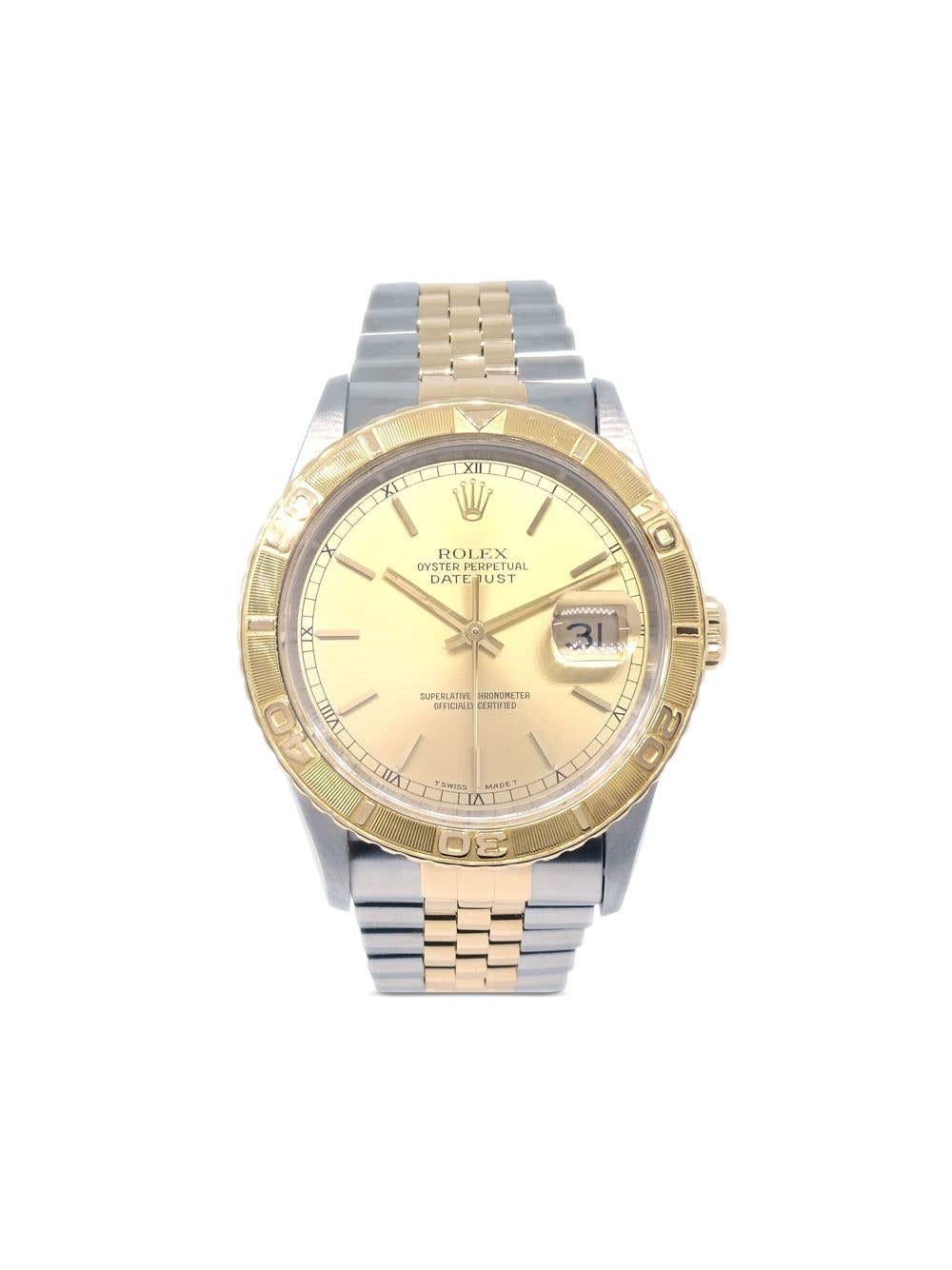 Rolex 1991 pre-owned Datejust Thunderbird 35mm - Gold von Rolex