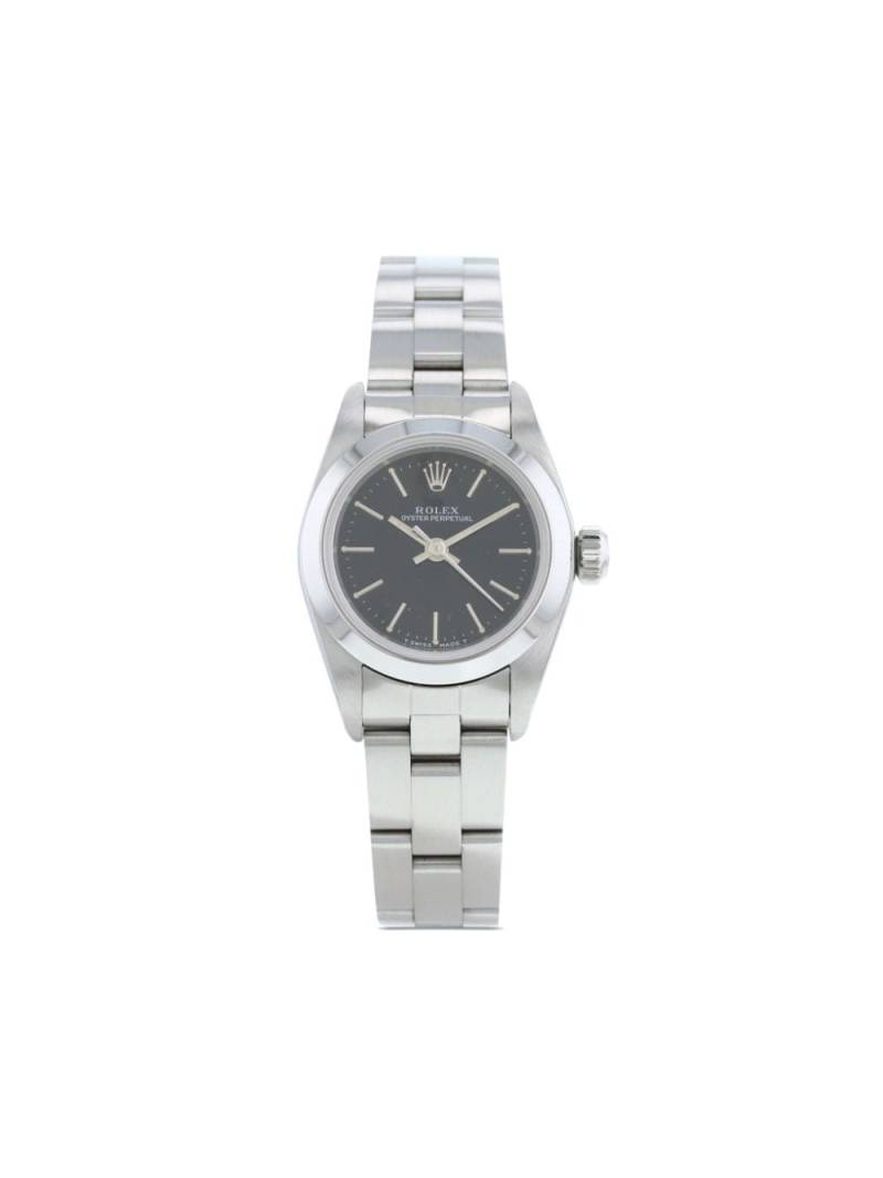 Rolex 1998 pre-owned Lady Oyster Perpetual 26mm - Silver von Rolex