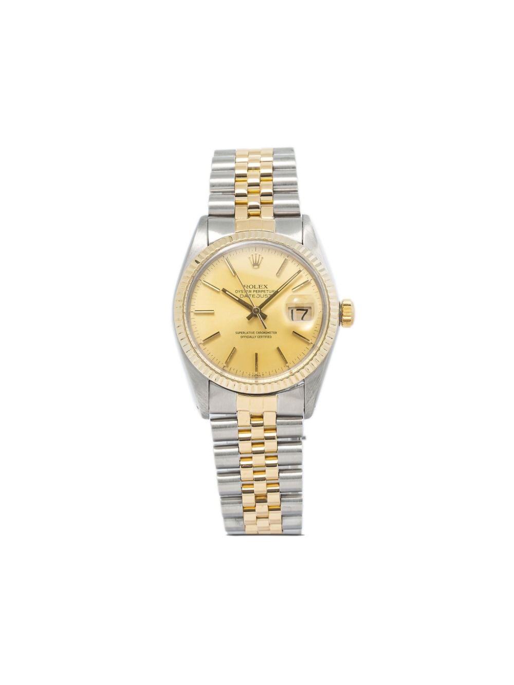 Rolex pre-owned Datejust 36mm - Gold von Rolex