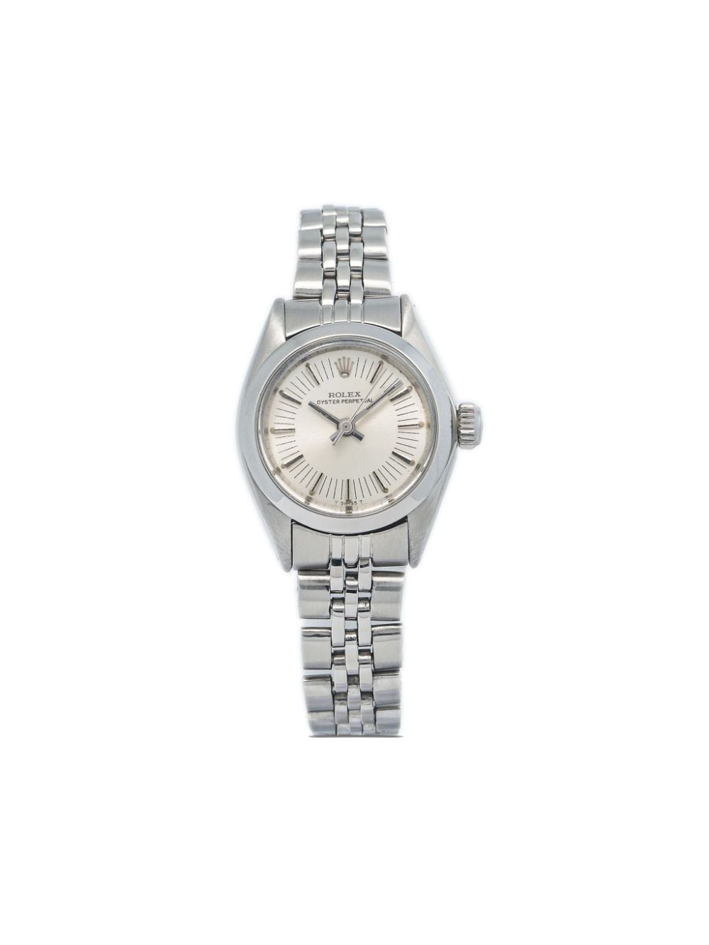 Rolex pre-owned Oyster Perpetual 24mm - Silver von Rolex