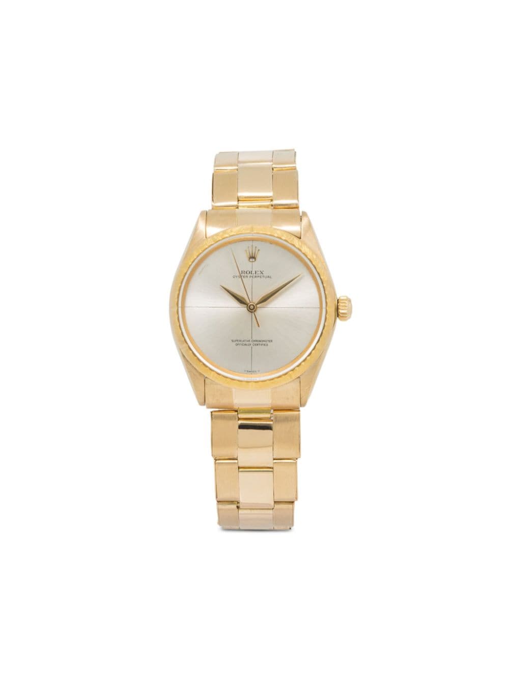 Rolex pre-owned Oyster Perpetual 34mm - Gold von Rolex